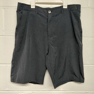 Veece Mens 34 Dark Blue Chino Hybrid Stretch Golf 9" Inseam Outdoors Shorts